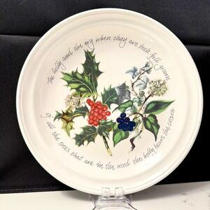 Portmeirion The Holly & The Ivy Dinner Plate 10.5" Made in Britain BRAND NEW